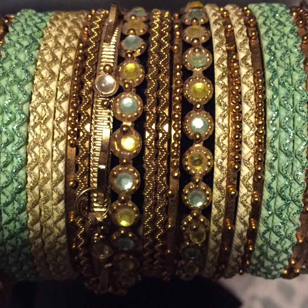 Indian bangle set - Picture 3 of 4